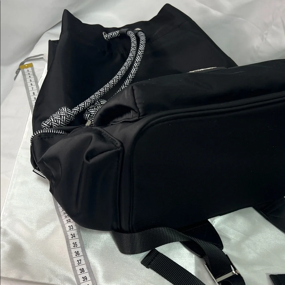 Versace Black Drawstring Backpack - Picture 10 of 16